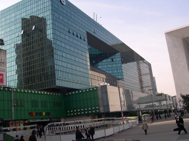  centre commercial, vue extérieure